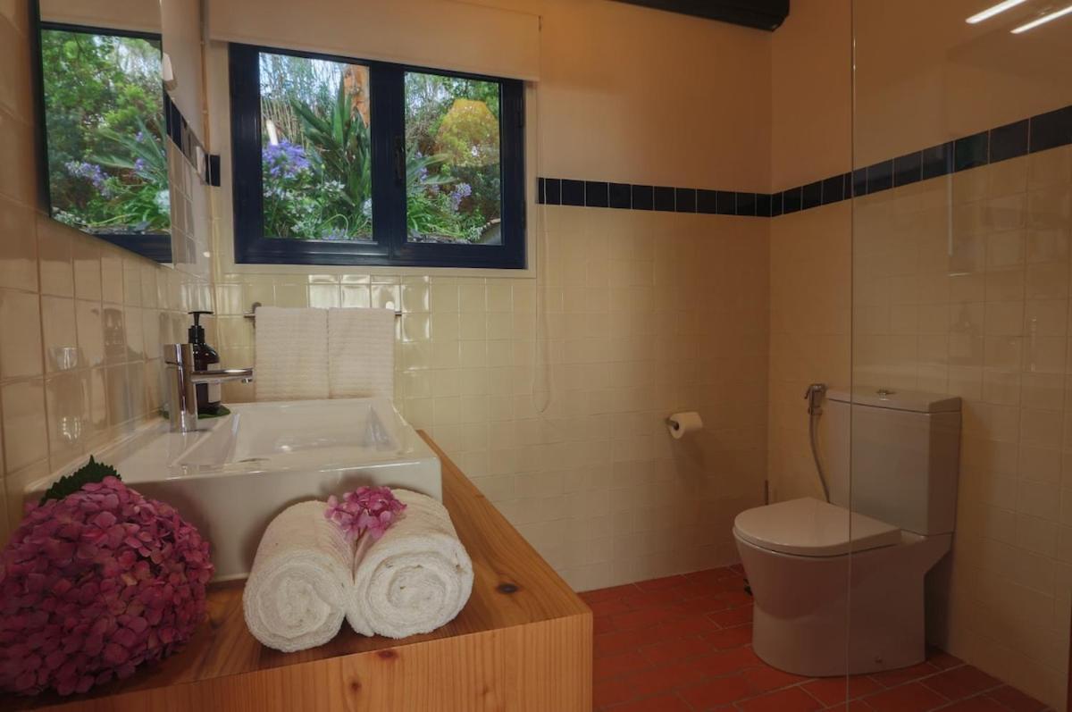 Green Oceanview Relaxing Cottage Mosteiros  Exterior foto