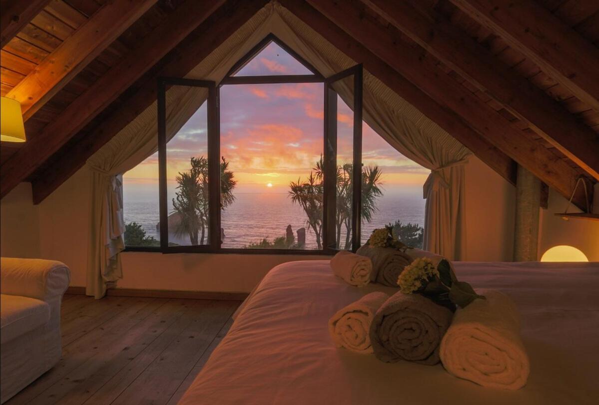 Green Oceanview Relaxing Cottage Mosteiros  Exterior foto