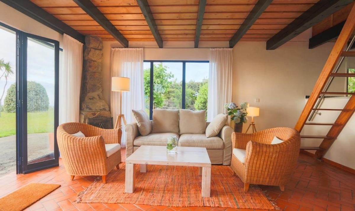 Green Oceanview Relaxing Cottage Mosteiros  Exterior foto